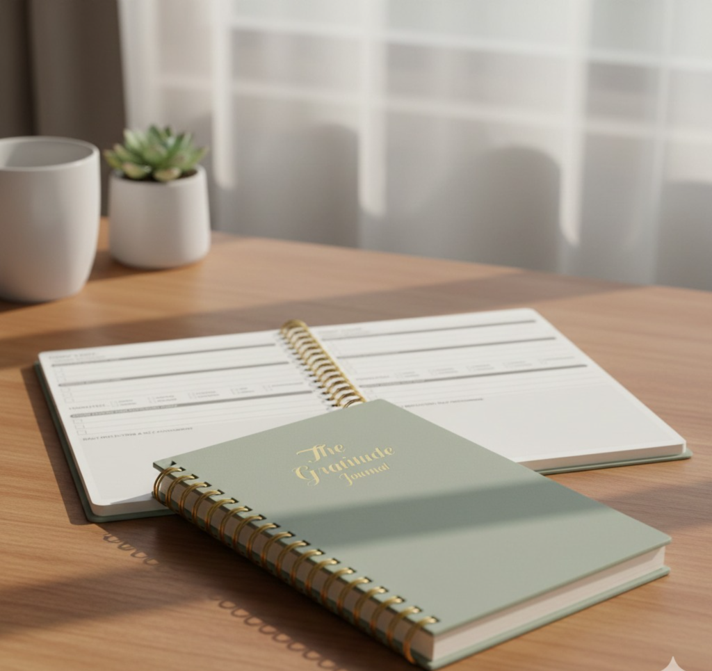 Daily Gratitude Journal – Mindfulness, Positivity & Self-Care Planner