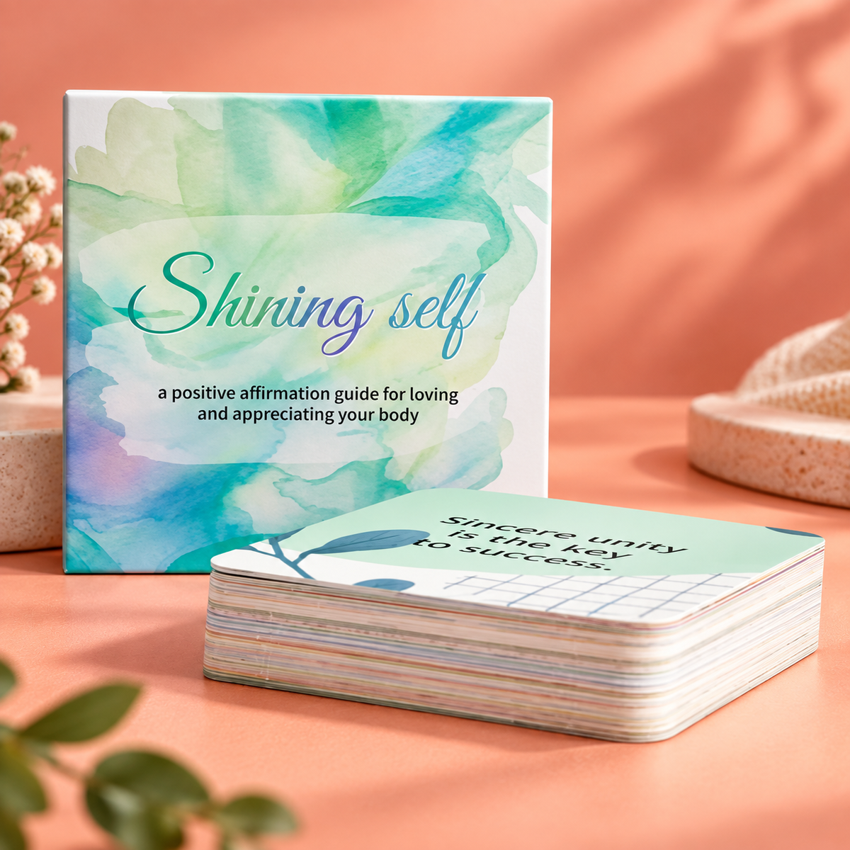 Shining Self – 50 Daily Affirmation & Motivation Cards