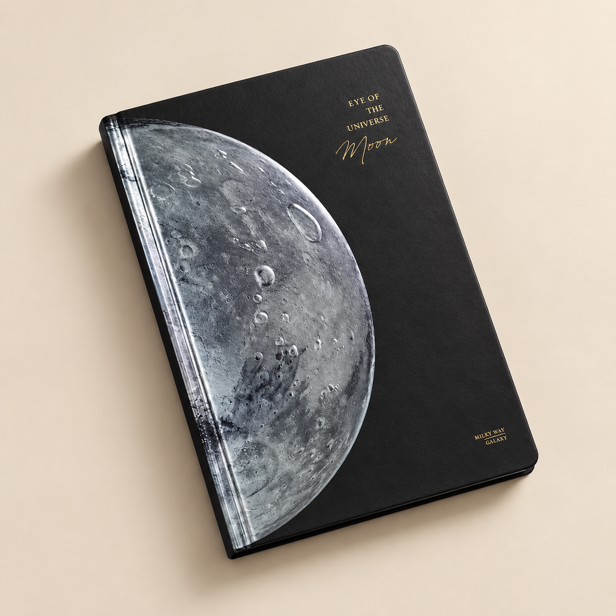 Eye of the Universe Journal – Moon & Earth Celestial Notebook