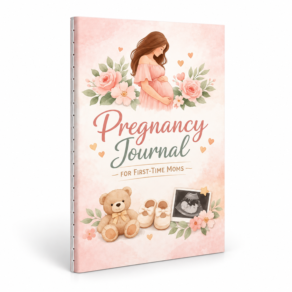 Pregnancy Journal for First-Time Moms – A5 Memory & Milestone Book