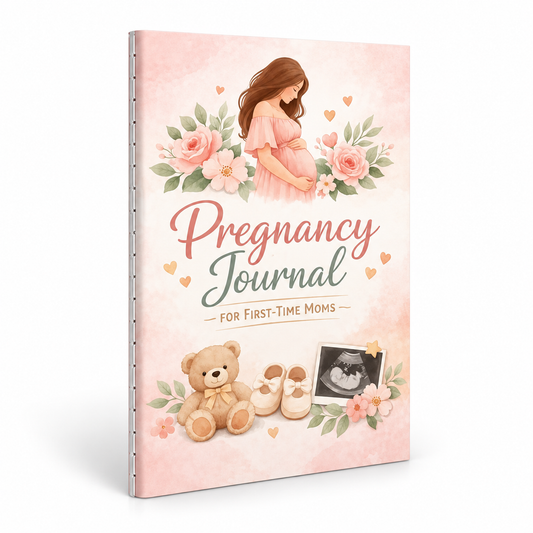 Pregnancy Journal for First-Time Moms – A5 Memory & Milestone Book
