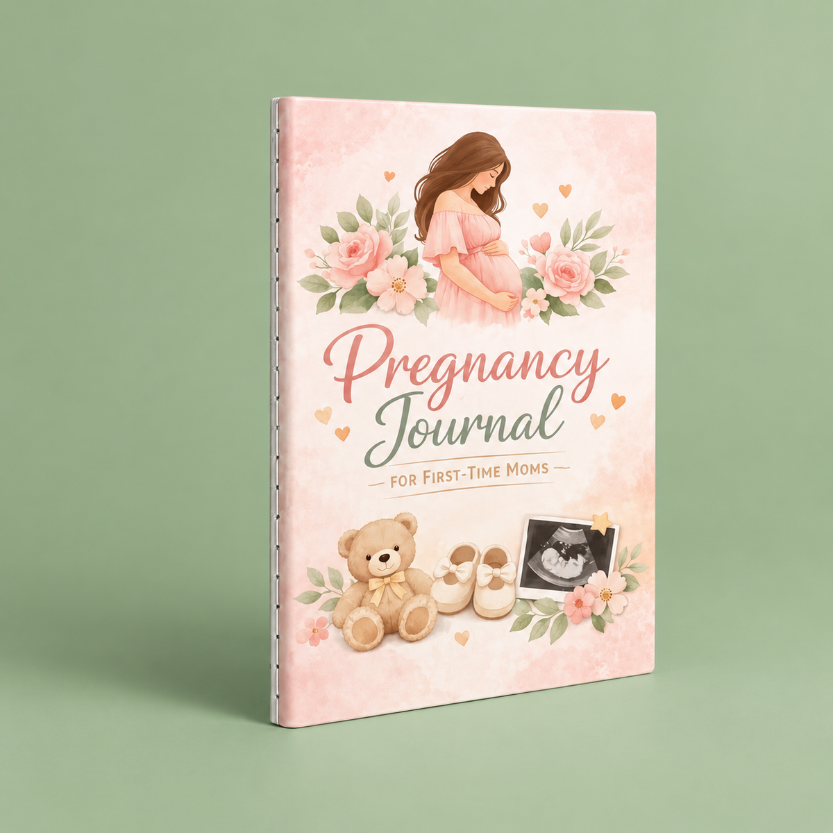 Pregnancy Journal for First-Time Moms – A5 Memory & Milestone Book