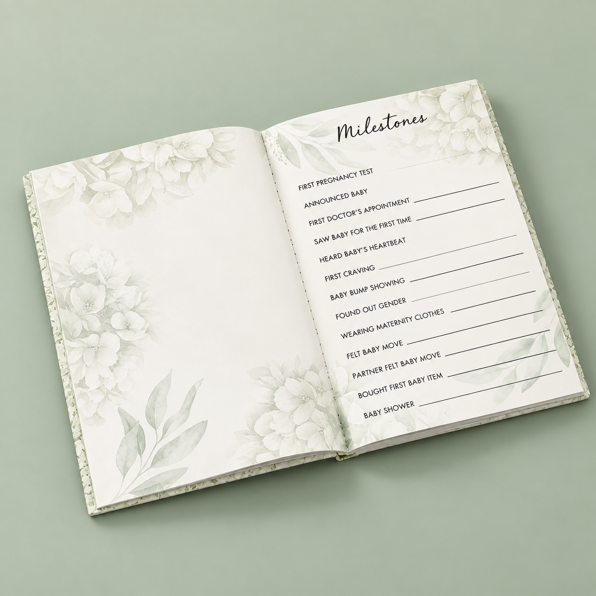 Pregnancy Journal for First-Time Moms – A5 Memory & Milestone Book