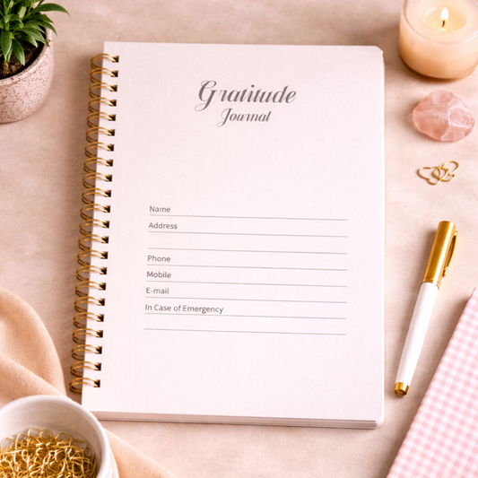 Daily Gratitude Journal – Mindfulness, Positivity & Self-Care Planner