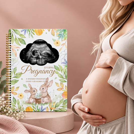 Pregnancy Journal & Planner for Moms-to-Be – 192-Page Guided Pregnancy Memory Book