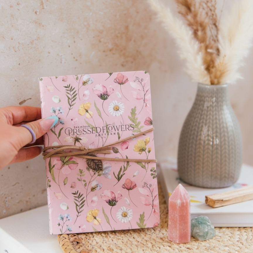 Pressed Flowers Sketchbook