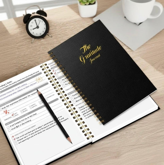 Daily Gratitude Journal – Mindfulness, Positivity & Self-Care Planner